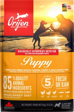 ORIJEN DOG Puppy 6kg - Hvalpefoder - hundemad